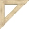 Ekena Millwork Traditional Traditional Rough Sawn Bracket w/ Offset Brace, Douglas Fir, 8"W x 38"D x 38"H BKT0806X38X38TRA01RDF - alternate 4